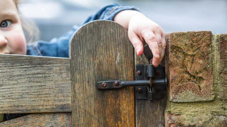 The Role of Gate Locks in Child and Pet Safety